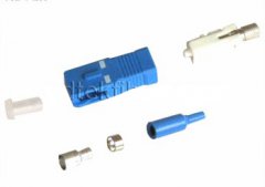 SC fiber connector singlemode met 0.9mm boot SC fiber connector singlemode met 0.9mm boot Glasvezelconnectoren
